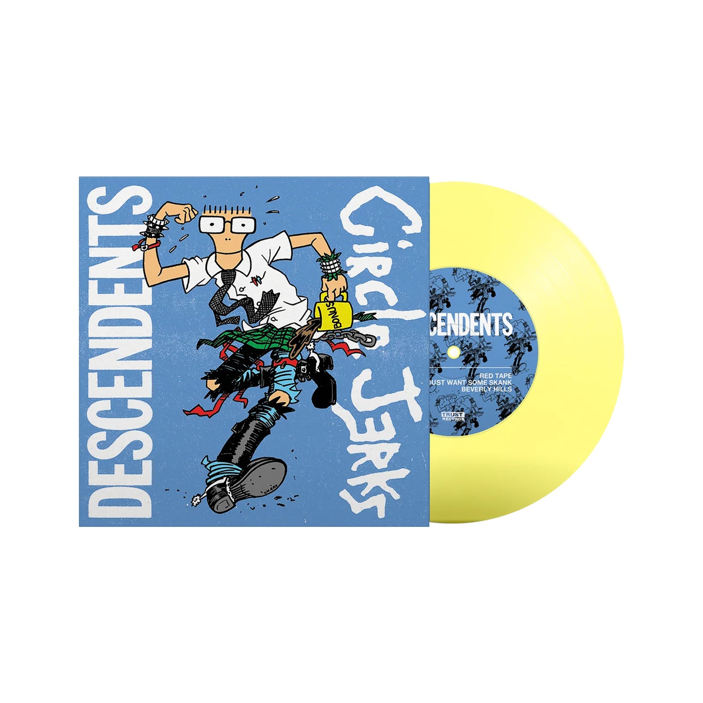 Descendents x Circle Jerks (Split) Yellow 7 Inch
